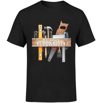 Najlepszy budowniczy Koszulka męska prezent