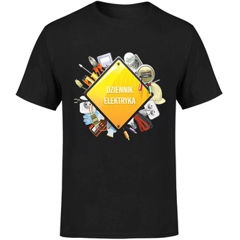 Dziennik elektryka Koszulka męska prezent