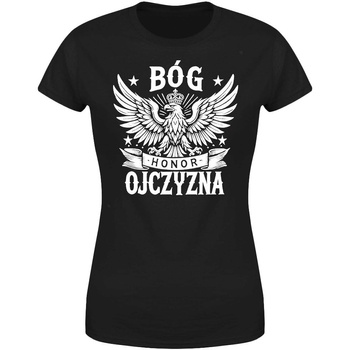 Bóg Honor Ojczyzna Koszulka damska prezent