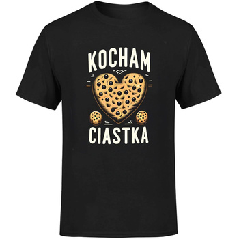 Kocham ciastka Koszulka męska prezent