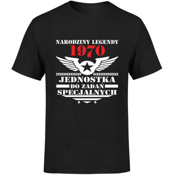 Narodziny legendy 1970 jednostka do zadań specjalnych Koszulka męska prezent