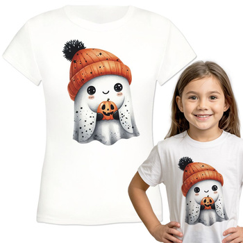 Halloween Koszulka dziewczęca dziecięca prezent