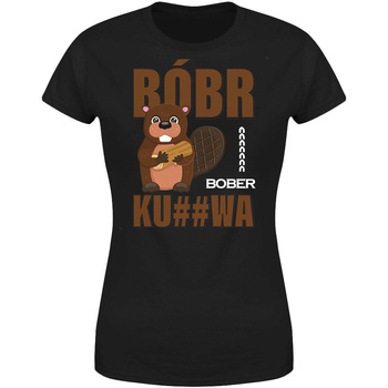 Bóbr bober ku##wa Koszulka damska prezent