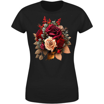 Kwiaty Koszulka damska prezent